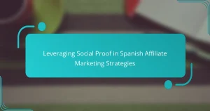 Leveraging Social Proof in Spanish Affiliate Marketing Strategies